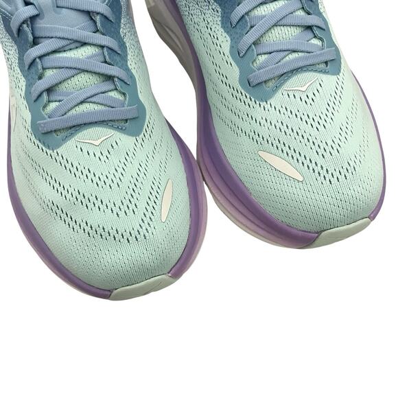 Hoka Bondi 8 Sneakers Airy Blue Sunlit Ocean Size 11 B Running Comfort Shoes - Picture 9 of 13